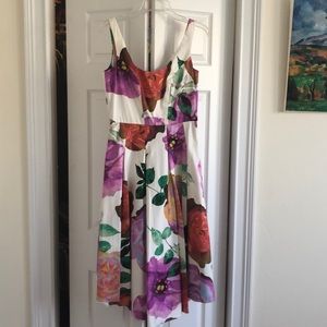 Calvin Klein Floral Midi Dress
